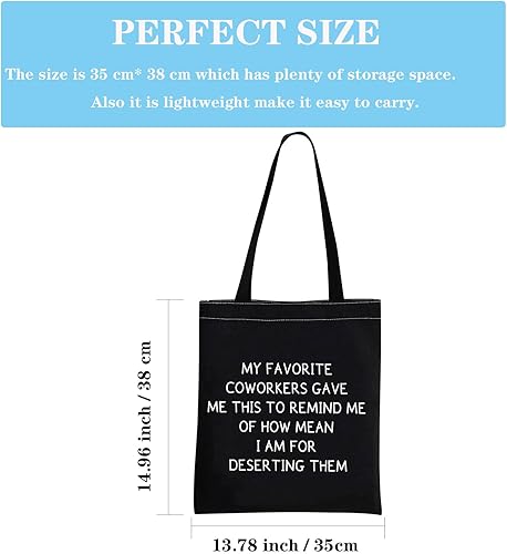 Miniatura 9 de GJTIM Coworker Moving Away Regalo para el trabajo amigo que se va regalo para compañero de trabajo, despedida, regalo de jubilación, bolsa de