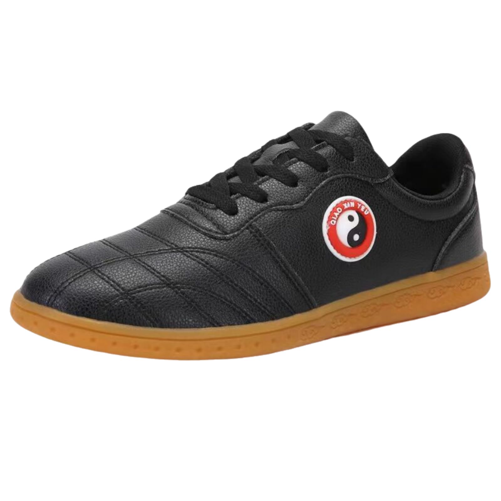 Fooceoute Taichi Sneakers,Taichi Shoes For Men,Martial Arts Taichi Shoes,Taichi Wushu Kungfu Shoes,Lightweight,Anti Slip,Soft And Breathable,For Taekwondo Boxing Karate Kungfu Wingchun
