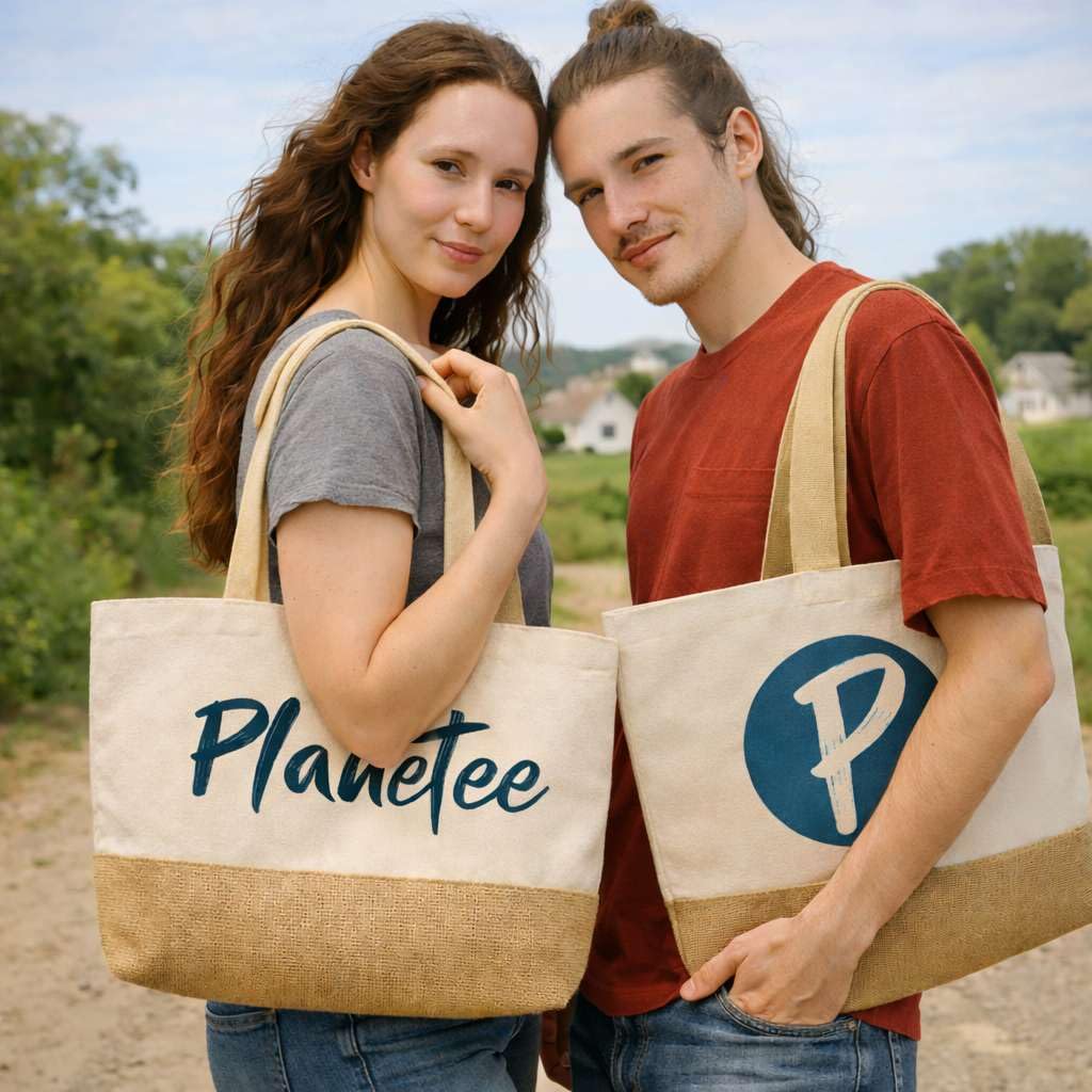 Sac Cabas de Plage Maitresse | Toile de Jute Coton Courses Idée Cadeau Collègue Travail Métier École Fin D’année Merci