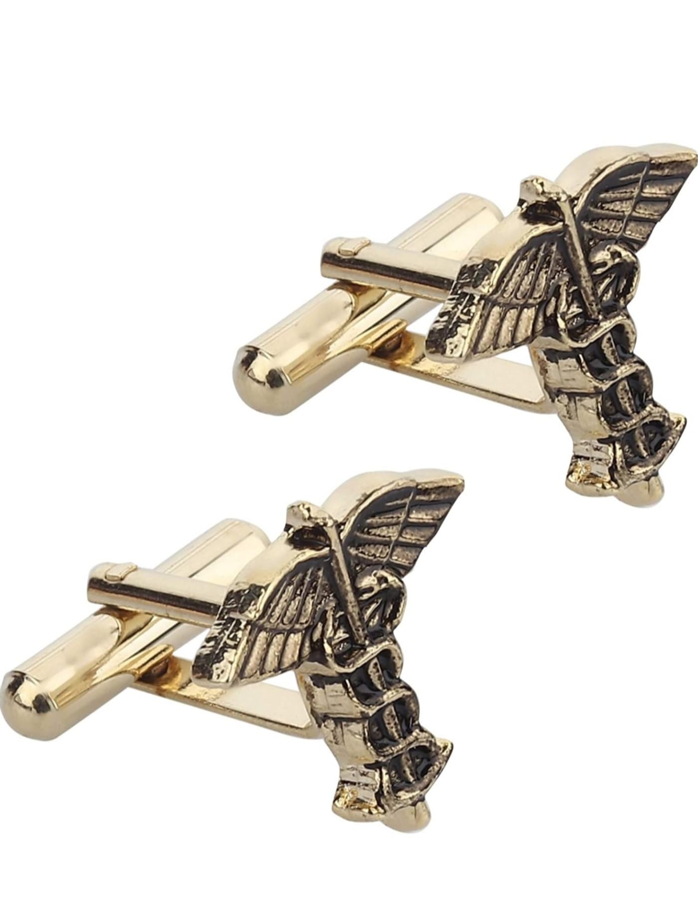Cufflink Button Gold Set, For Men & Boys, For Suits Wedding Party Office Business Corporate,New Cufflink Design In Multicolor With Gift Box 2024,-image-34