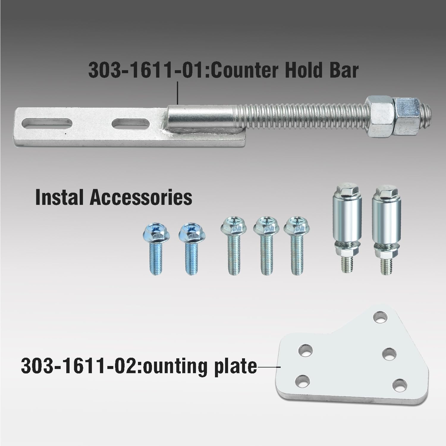 Strumento moltiplicatore di coppia 303-1611 compatibile con Ford 1.0T ECOBOOST motore strumento di rimozione puleggia albero motore 303-1611-01 e 303-1611-02, kit di regolazione puleggia