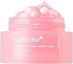 medicube Salmon DNA PDRN Pink Collagen Capsule Cream, Face Moisturizer | Lightweight Moisturizing Cream | PDRN, Niacinamide for Uneven Skin Tone, Glow hydration | Korean Skin Care 1.94 oz