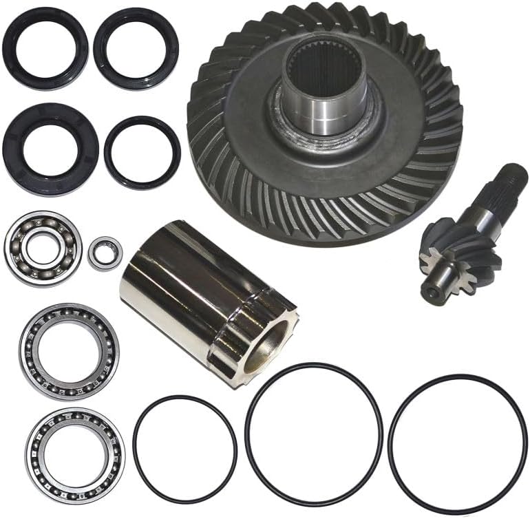 Replacement Fits 88 89 90 91 92 93 94 95 96 97 98 99 00 Honda TRX300FW 300 Fourtrax Rear Differential Ring and Pinion Gear Plus Kit