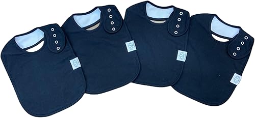 Isabeli Baberos de algodón orgánico para niños pequeños