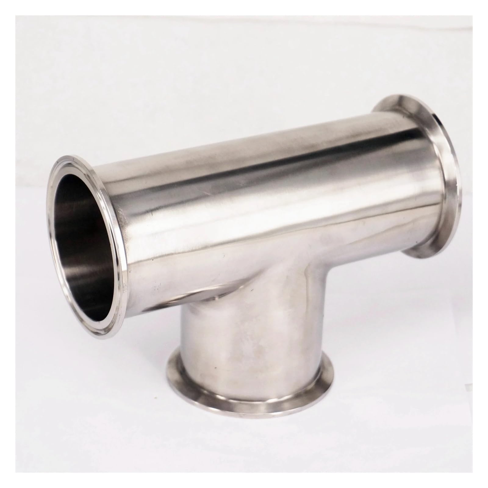 Dpurpiwady One Color Tube O/D 89Mm Tri Clamp 3.5" Ferrule O/D 106Mm Tee 304 Stainless Steel Connector Pipe Fitting