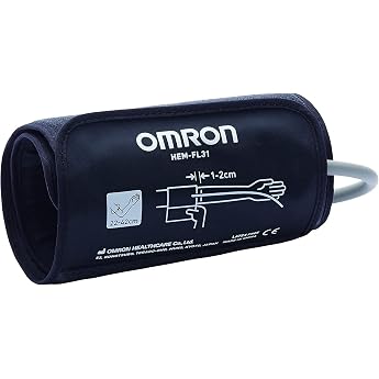 OMRON Intelli HEM-FL31-E Wrap Cuff (22 - 42 cm), Upper Arm Blood Pressure Cuff, Replacement Cuff Blood Pressure Monitor OMRON