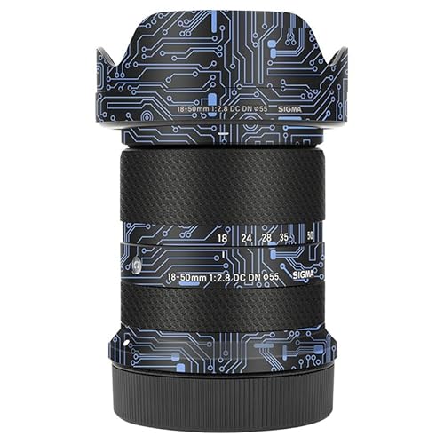 JJC �����Y�{�̕ی�t�B���� �V�O�}(Sigma) �����Y 18-50mm F2.8 DC DN Canon �L���m�� RF�}�E���g/FUJIFILM �x�m�t�C���� X�}�E���g �p �����Y�X�L���V�[�� 3M�ޗ� �h�� �ώC�� �ϖ��� ���^�݌v ����~�� 