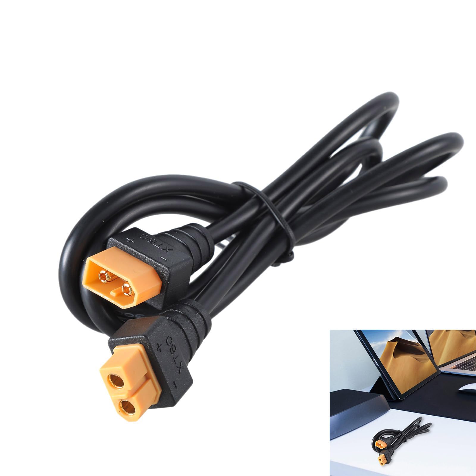 Amazon.co.jp: XT60 延長ケーブルオスメスコネクタコードソーラー