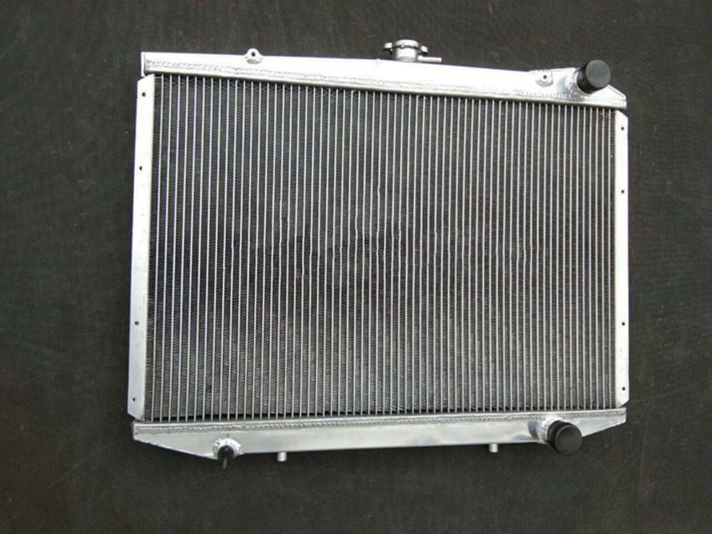 Aluminum Radiator & Shroud & Fans for Nissan D21 Pathfinder P/U Lujo E LE SE XE 1986-1997 MT