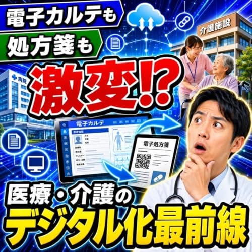 電子カルテも処方箋も激変？デジタル改革