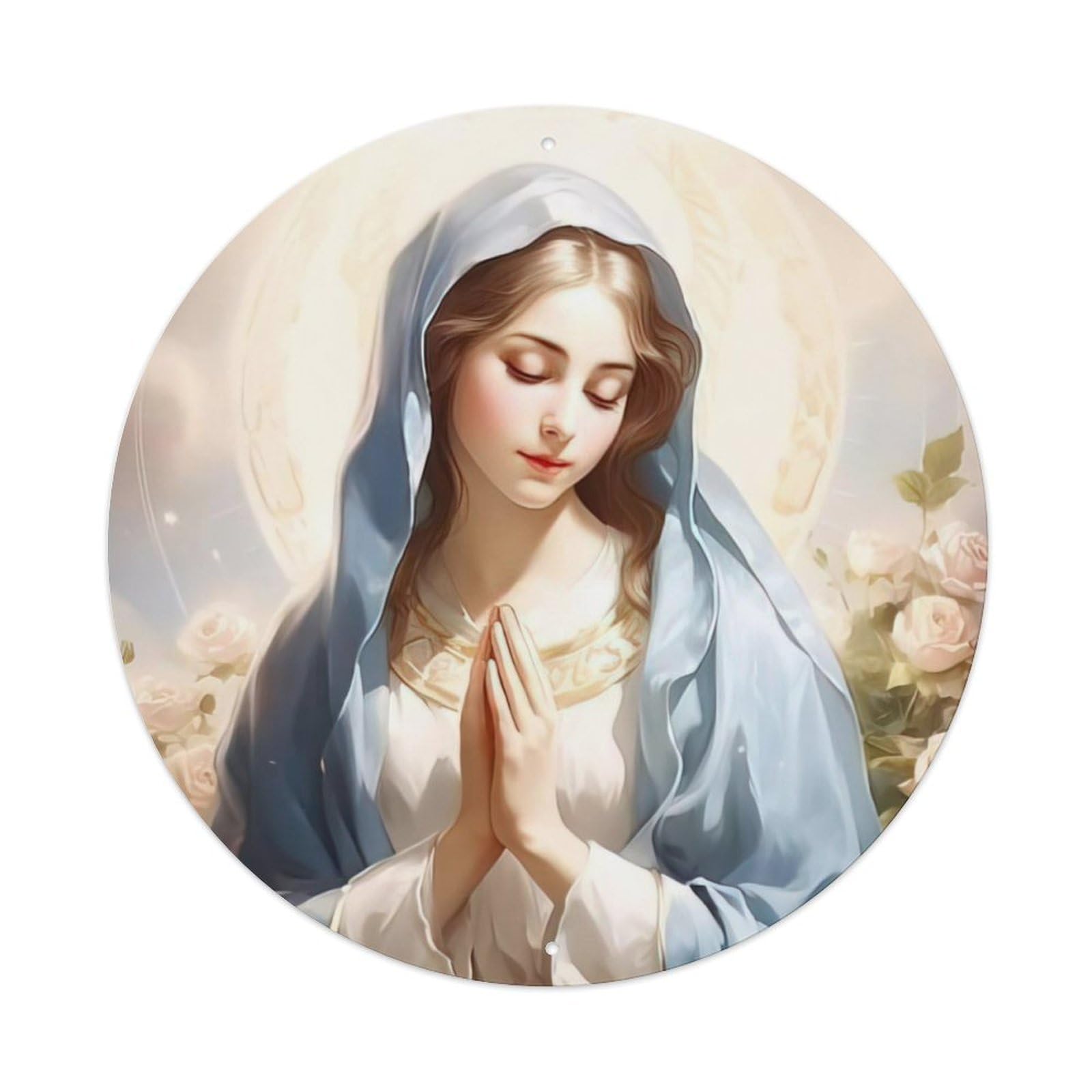 The Great Virgin Mary Religious Metal Tin Sign
