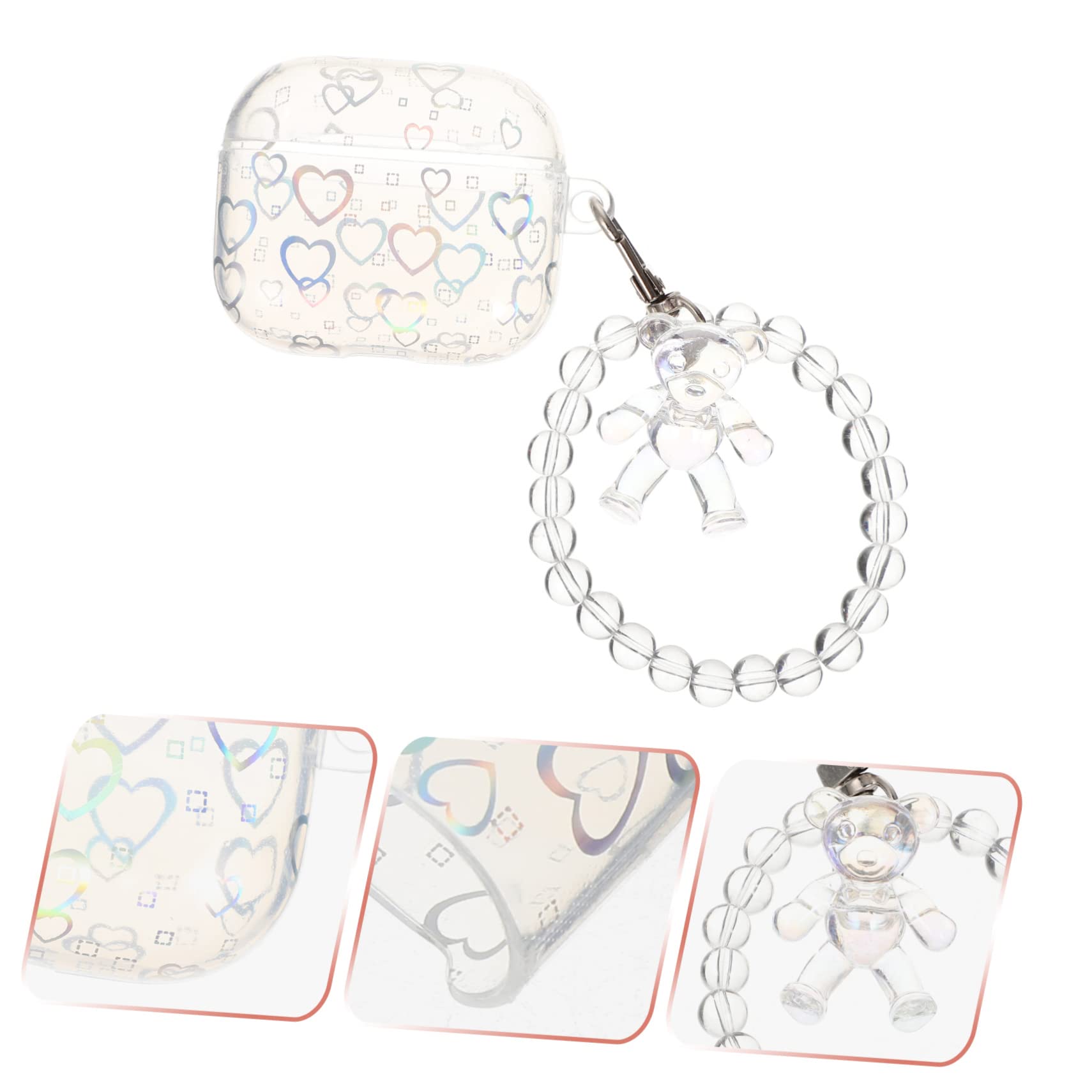 jojofuny 5piezas Funda Protectora para Auriculares Diseño Chic y Material TPU Premium Accesorio y Práctico para y