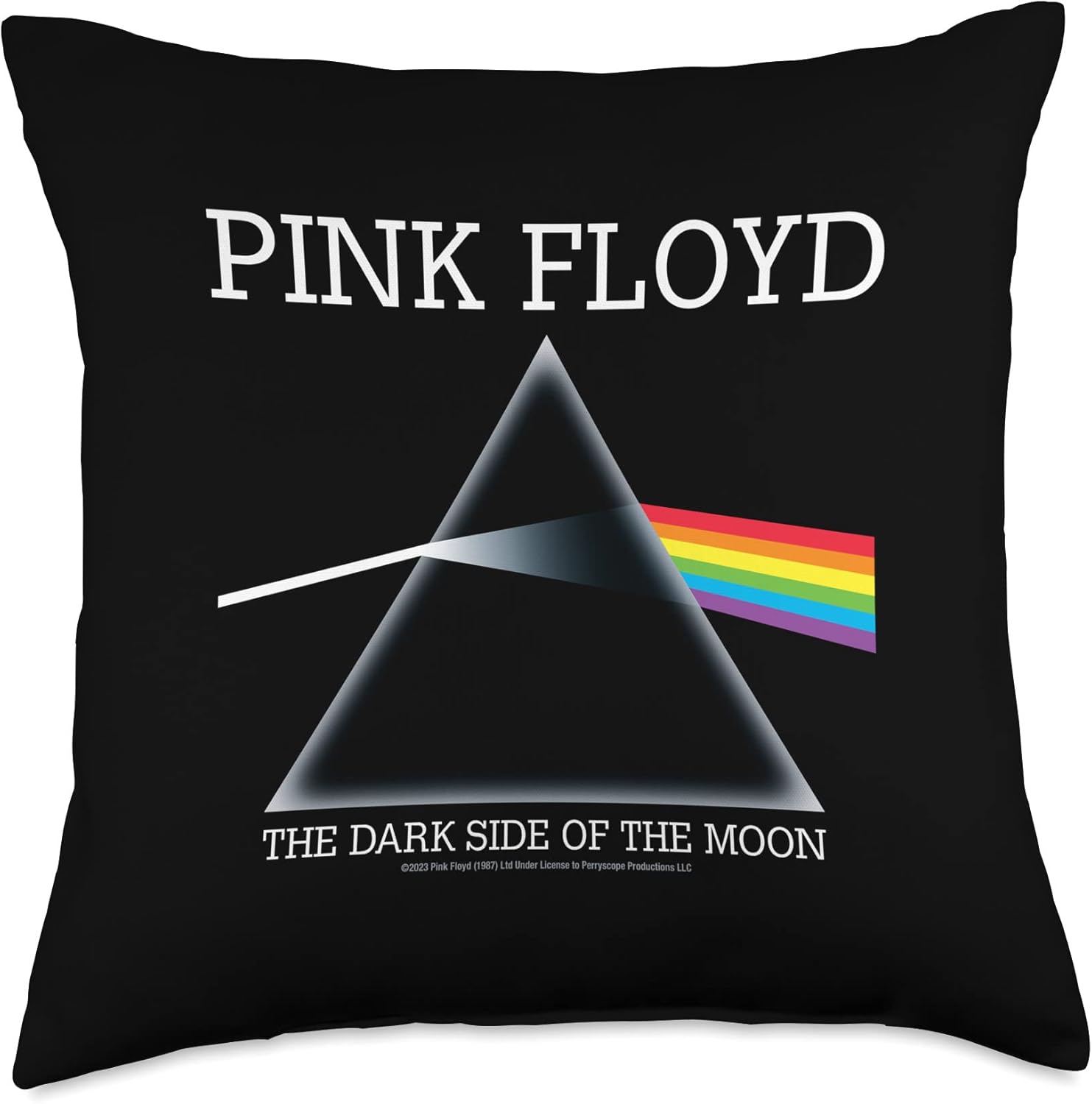 Pink Floyd The Dark Side of The Moon Throw Pillow