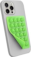 Vista 16 de Soporte de teléfono StickyGrippy con ventosa, accesorio adhesivo de silicona para teléfono para iPhone y Android, juguete antiestrés de espejo
