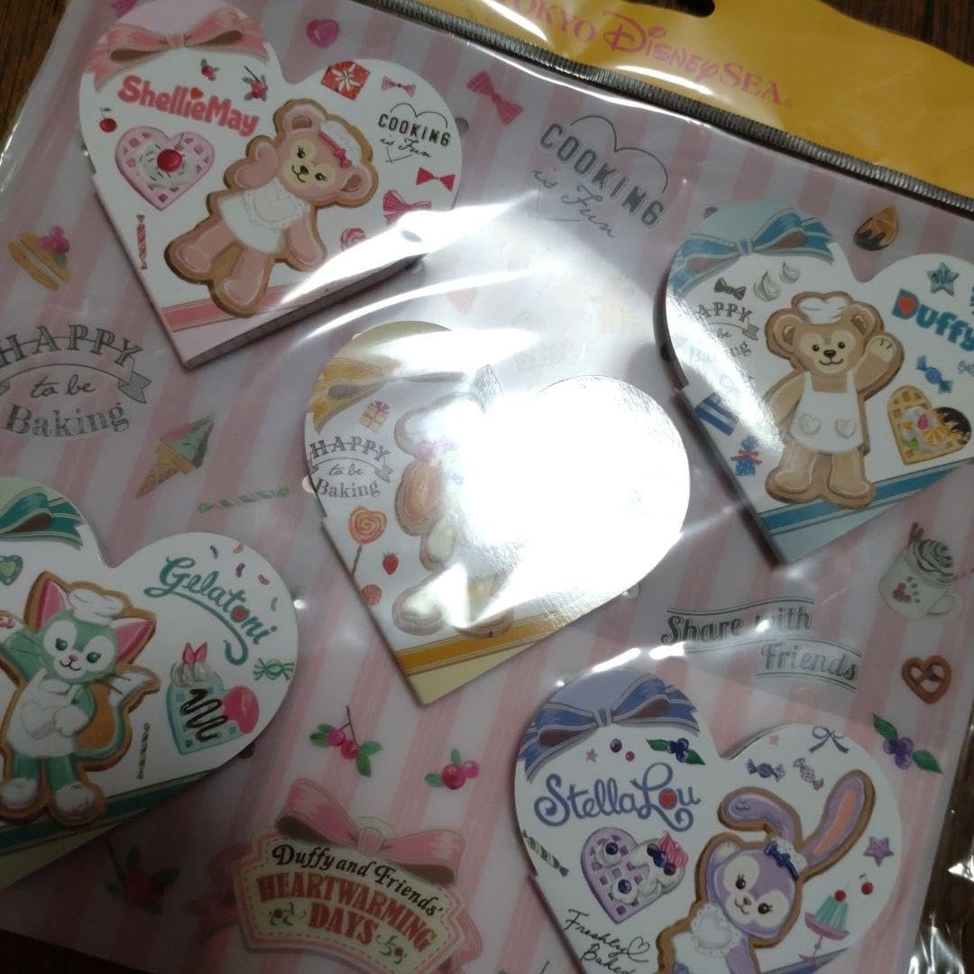 ダッフィー メモ帳 セット ハートウォーミングデイズ シェリーメイ