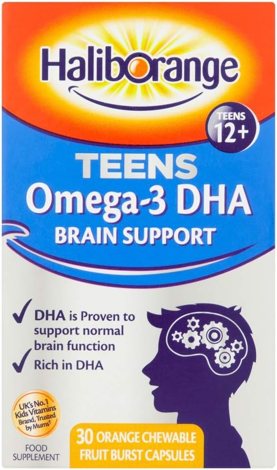 Haliborange TeenSense Extra Omega3 Fish Oil Orange Chewy