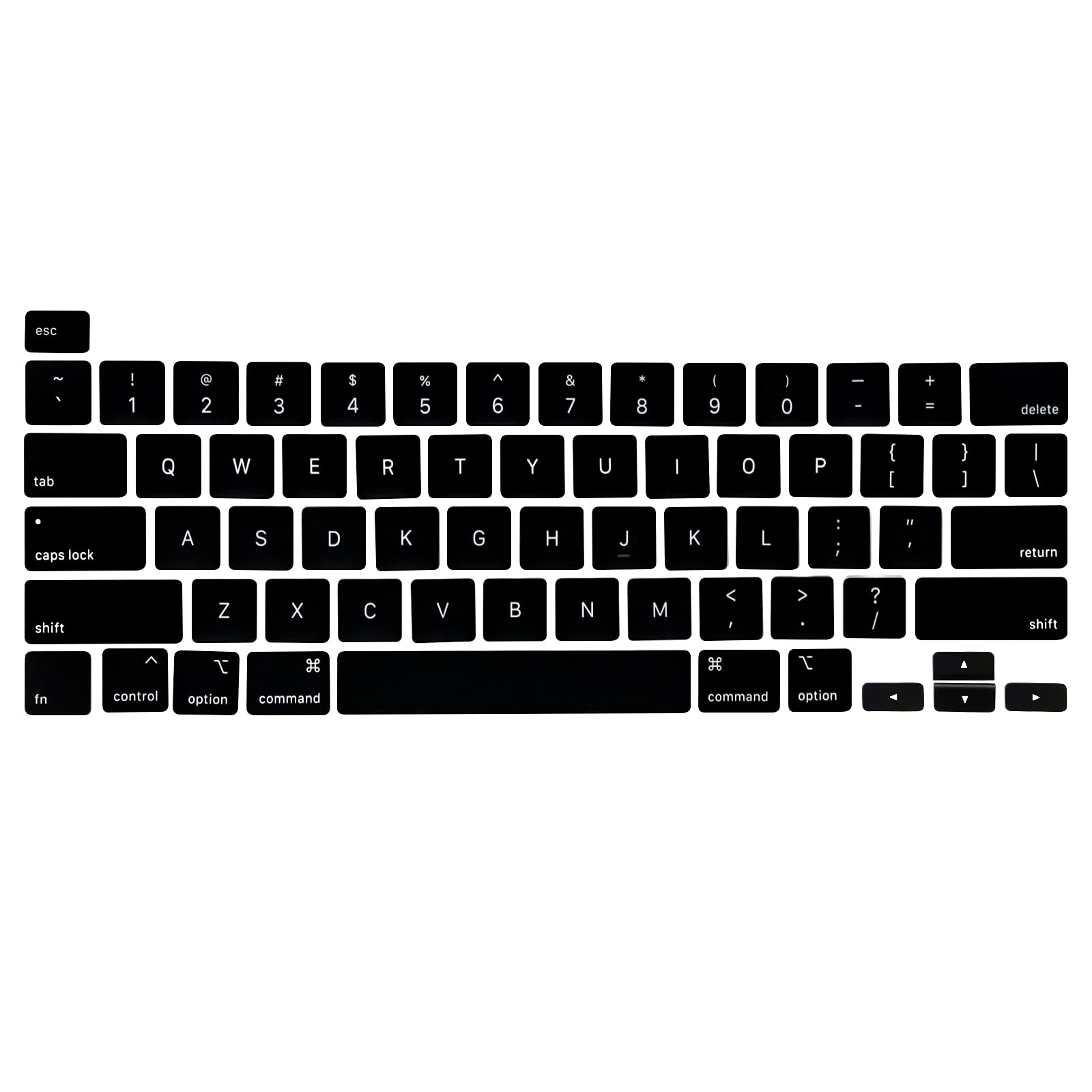 XIMIELEC Replacement Keyboard Keycaps Keys,Full Set of US Keyboard Replacement Keycaps QWERTY for MacBook Pro 13" A2289 A2251 2020 Year for MacBook Pro 13" A2141 2019 Year