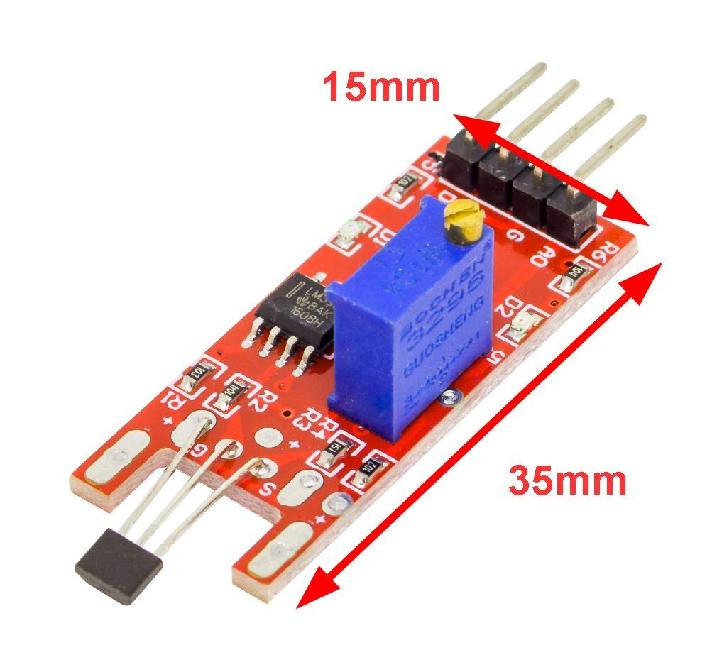MissBirdler Hall Effect Transistor Sensor LM393 for Arduino Raspberry