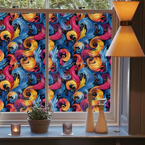 Vinilo decorativo adhesivo para ventana 15.7x118 in miniatura 3