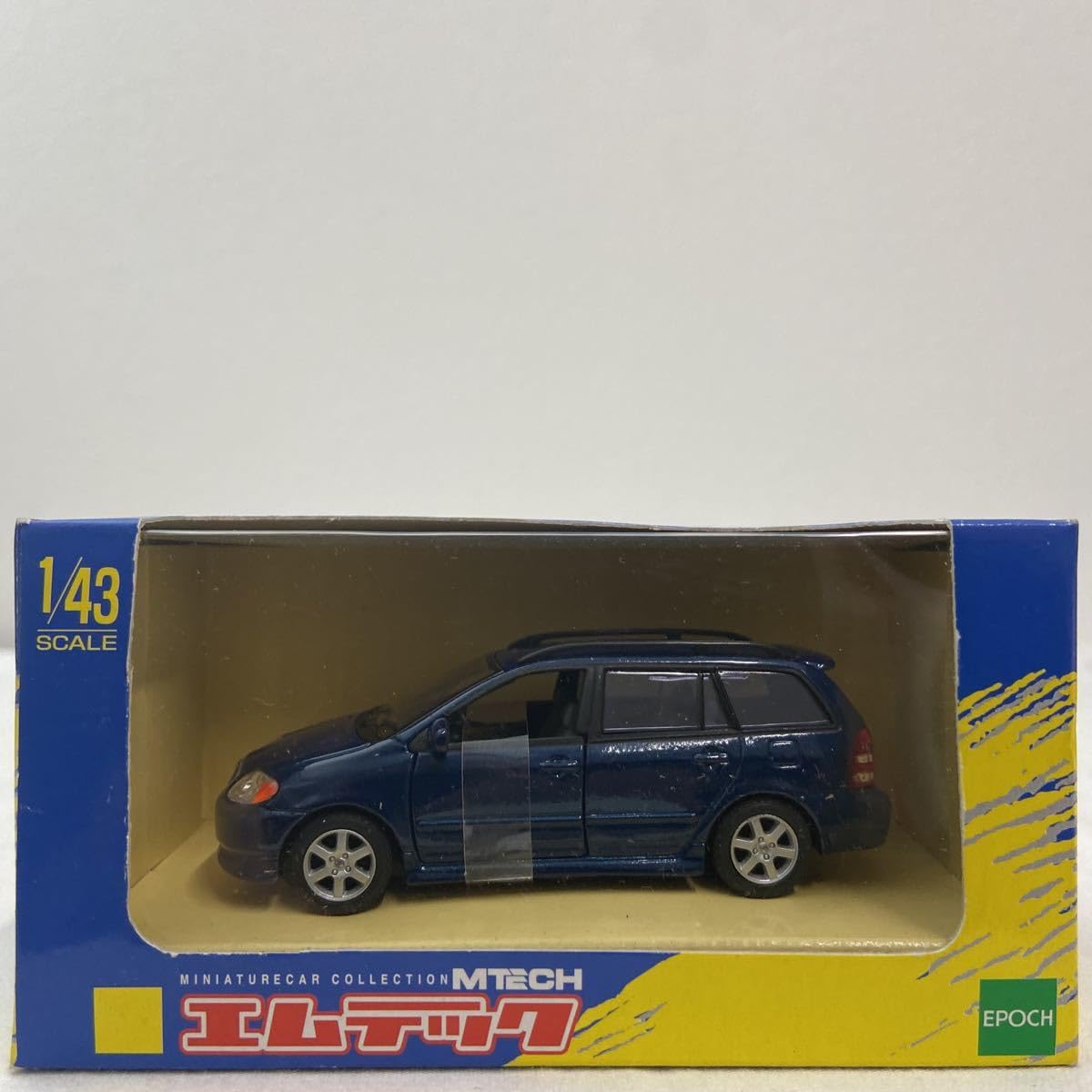 Amazon | MTECH 1/43 ミニカー Corolla Fielder Blue エムテック