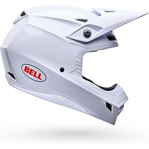 Bell MX-10 MIPS Helmet, White Solid, Medium