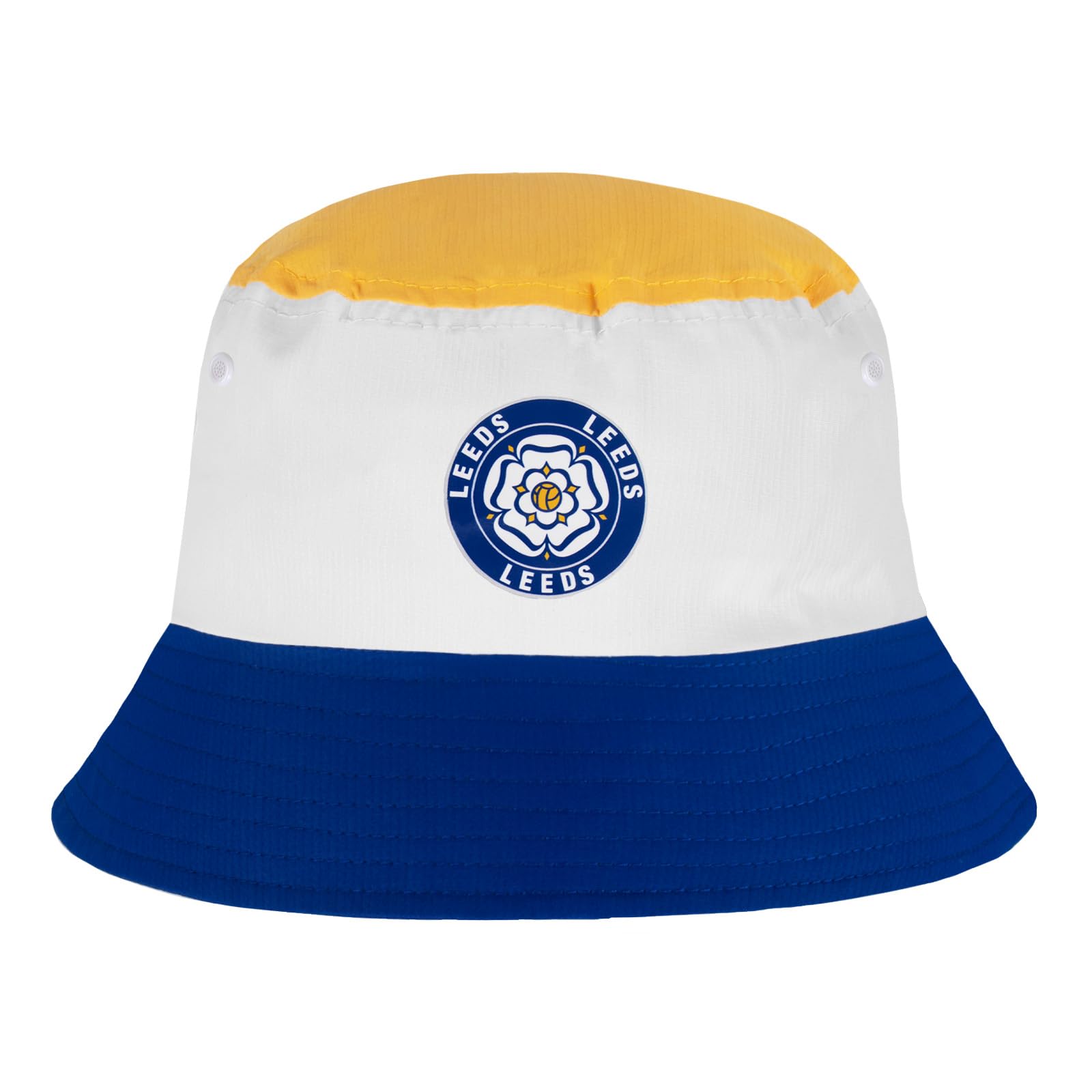 fan originals Leeds Bucket Hat Tricolour Yellow White Royal Rose M/L