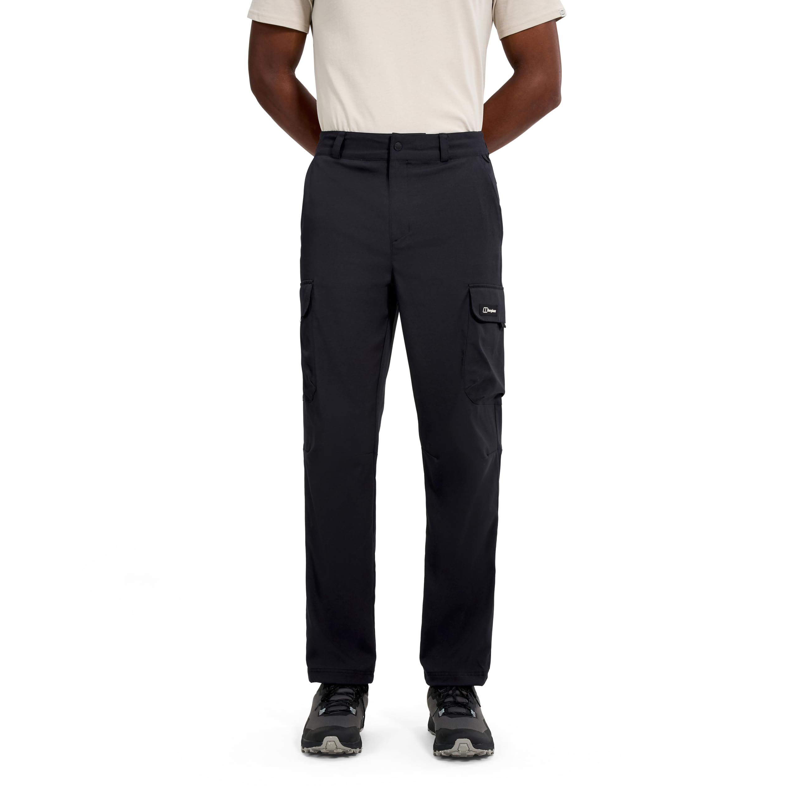 Men's Black Berghaus Everyday Cargo Pants - 30" 32"