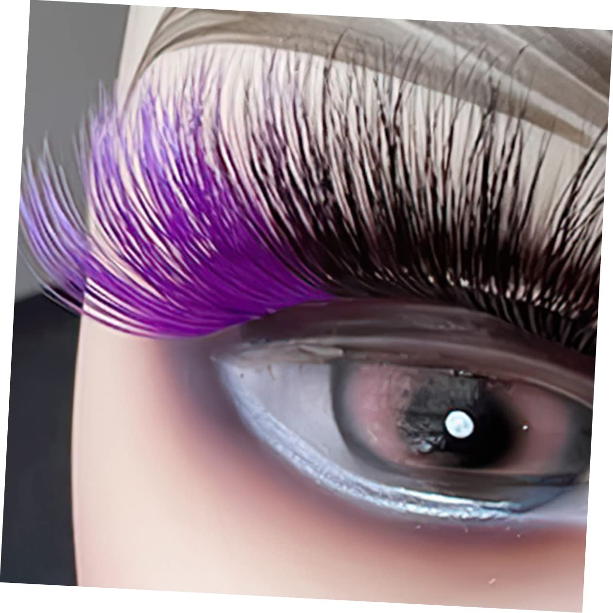 FRCOLOR 36pares Pestañas Postizas De Color Para Cosplay De Pestañas De Efecto Natural Extensiones De Ojos y Largas Fáciles De Usar Para Maquillaje De Noche y Eventos Especiales