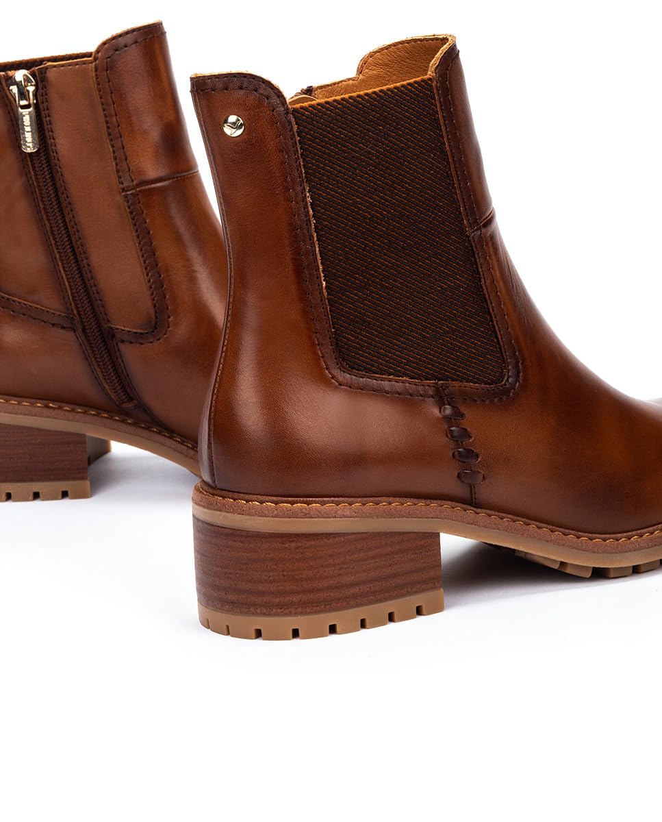 Pikolinos Medina Chelsea Stiefeletten mit Absatz Damen | Leather | Brown