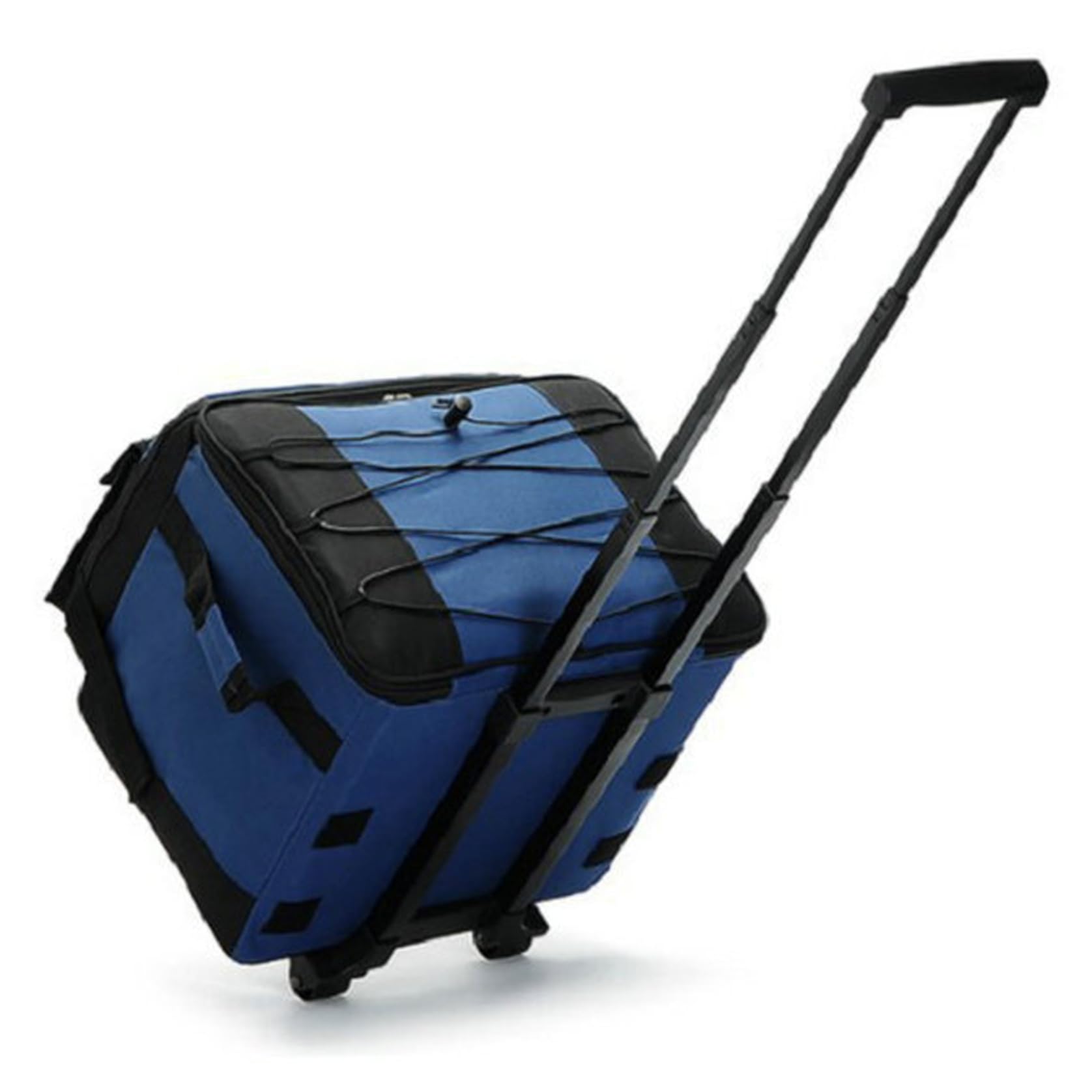 Borsa frigo con Ruote e Maniglia, 38 Litri, Impermeabile, silenziosa, Pieghevole, con Chiusura a Cerniera, Borsa Termica per Spiaggia, Campeggio, Viaggi, Picnic, Esterno, frigo su Ruote