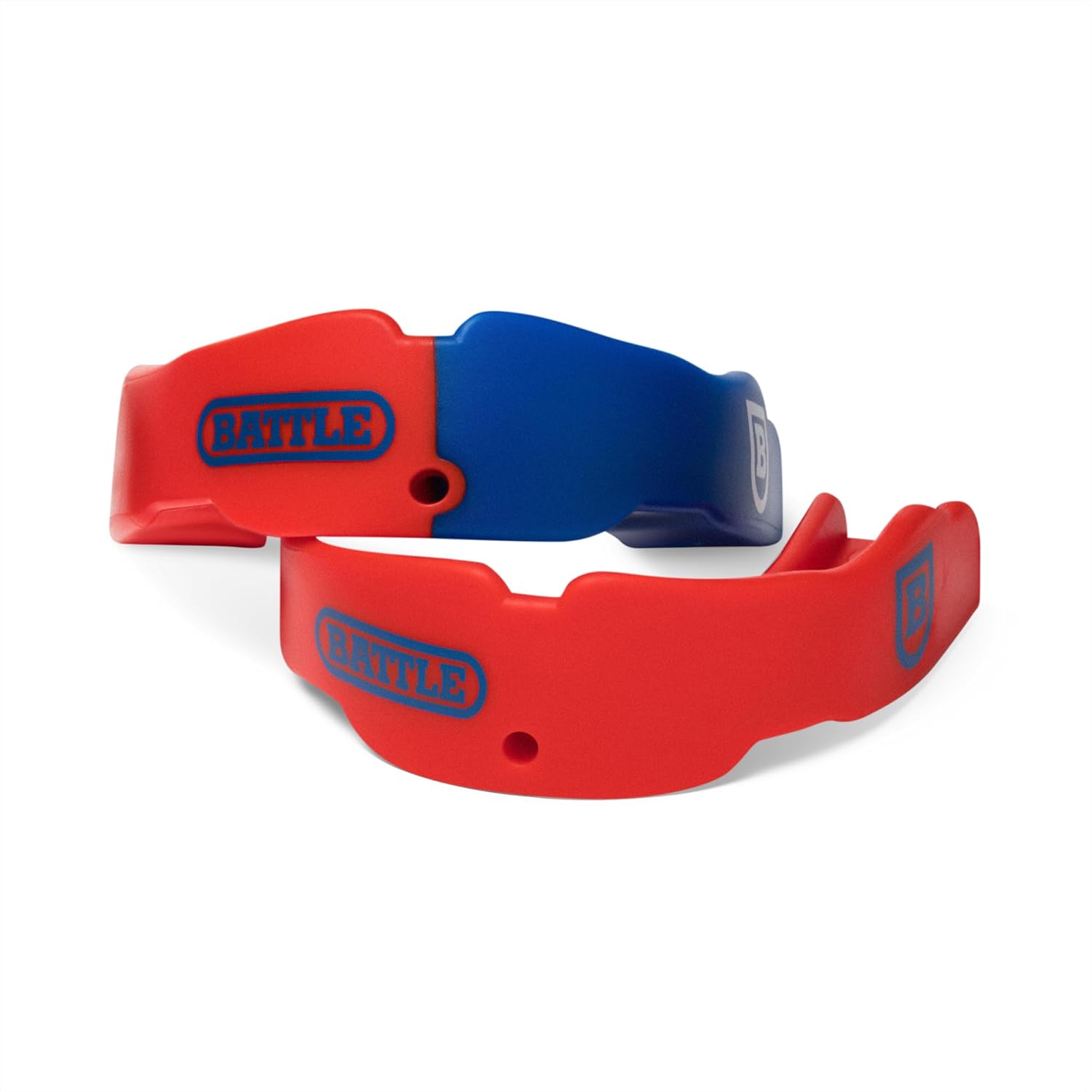 Battle Sports 2-Pack Mouthguard - Maximum Protection and Breathability, Strapless Braces-Friendly - Adult & Youth - Pack of 2