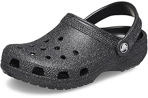 Classic Glitter Clog for Girls' Size 13