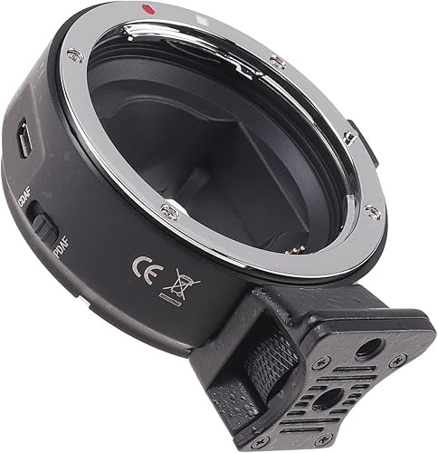 Miniatura 3 de FocusFoto Anillo adaptador de enfoque automático electrónico de marco completo para lente Canon EOS EF EF-S compatible con Sony E Mount NEX-7 6 5 A7