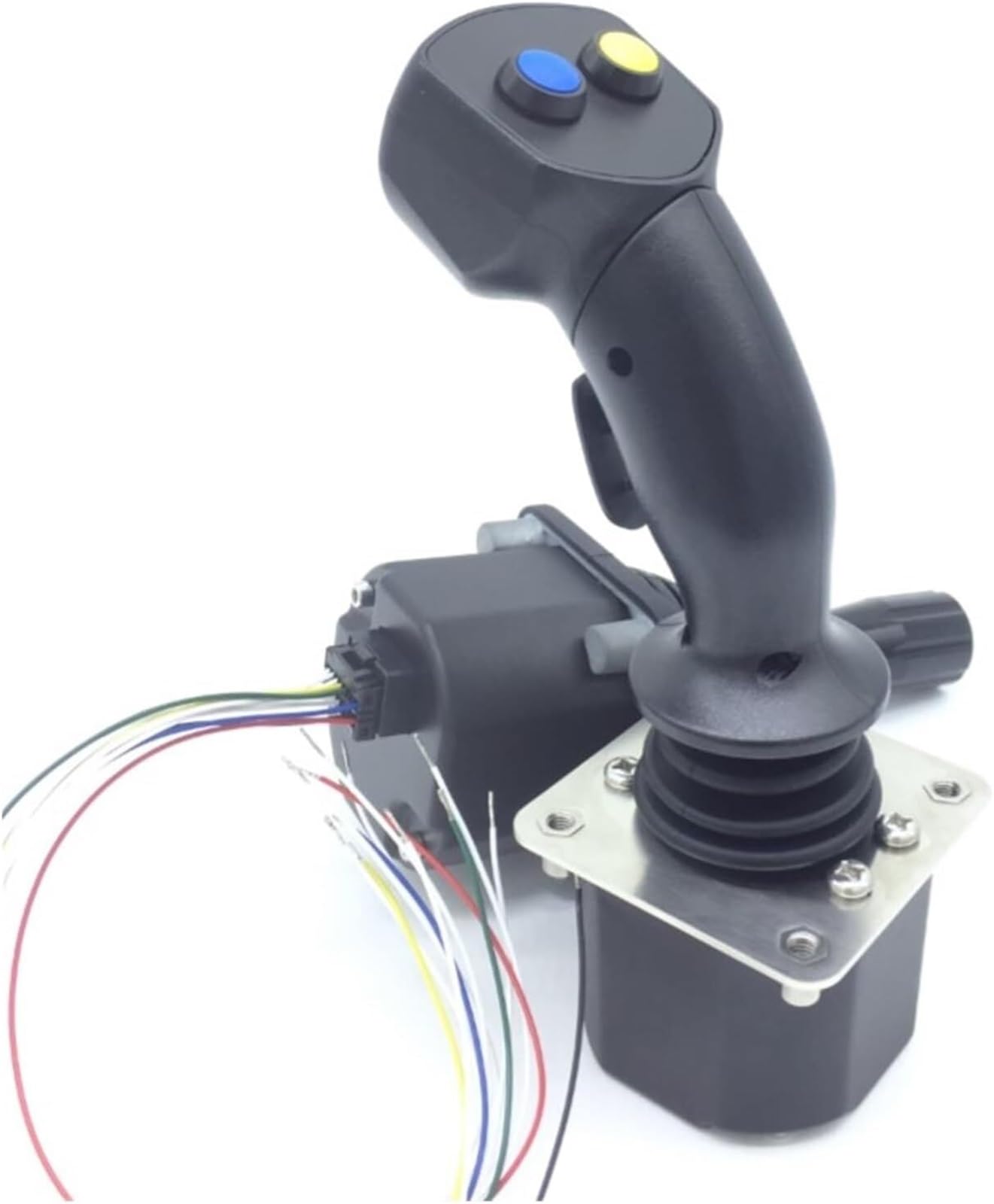 Joystick Joystick, Popychacz Z Oporem Pozycjonowania 61A2, Pojedyncza Oś, Uchwyt Kołyskowy Halla, Przemysłowy, Do Inteligentnego Jachtu Wycieczkowego dla domu(RS485,12V_RESISTANCE)