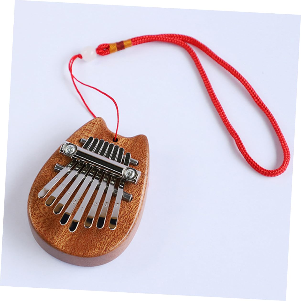 Hemobllo Kalimba in Legno Mini 8 Tasti Facile da Suonare Leggero Portatile Strumento Musicale per Principianti e Regali a Genitori