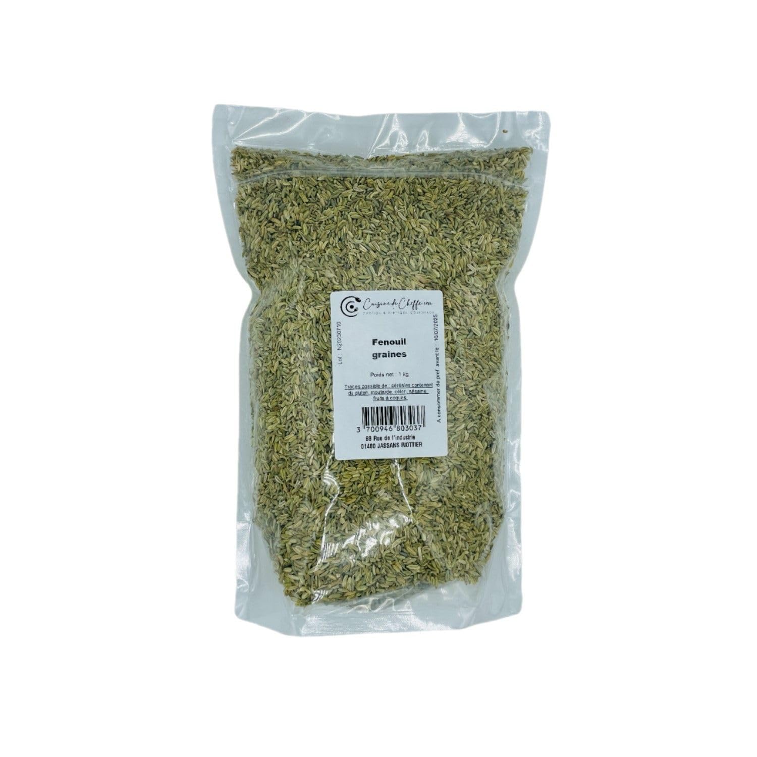 Cuisine de Cheffe.com - Lot 2x Fenouil graines - Sachet 1kg