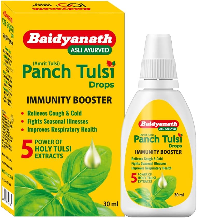 Baidyanath Panch Tulsi Drops - Immunity Booster - 30 ml