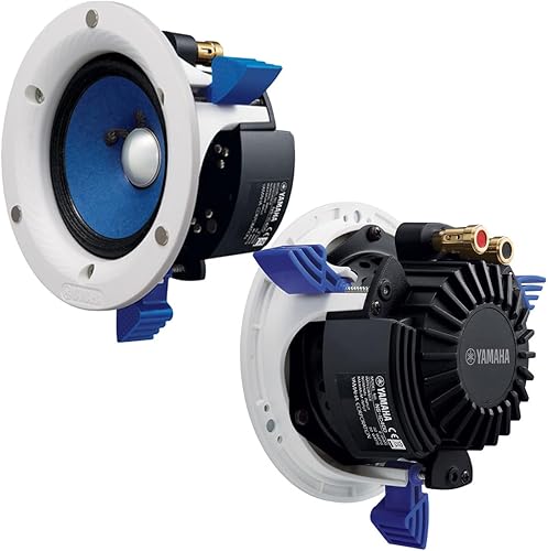 Miniatura 9 de Yamaha NSIC800WH bocina RMS de 2 canales de 140 Watts de potencia, color blanco 2 altavoces Blanco