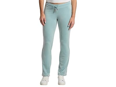 Juicy Couture Rib Waist Velour Pants with Drawcord Women