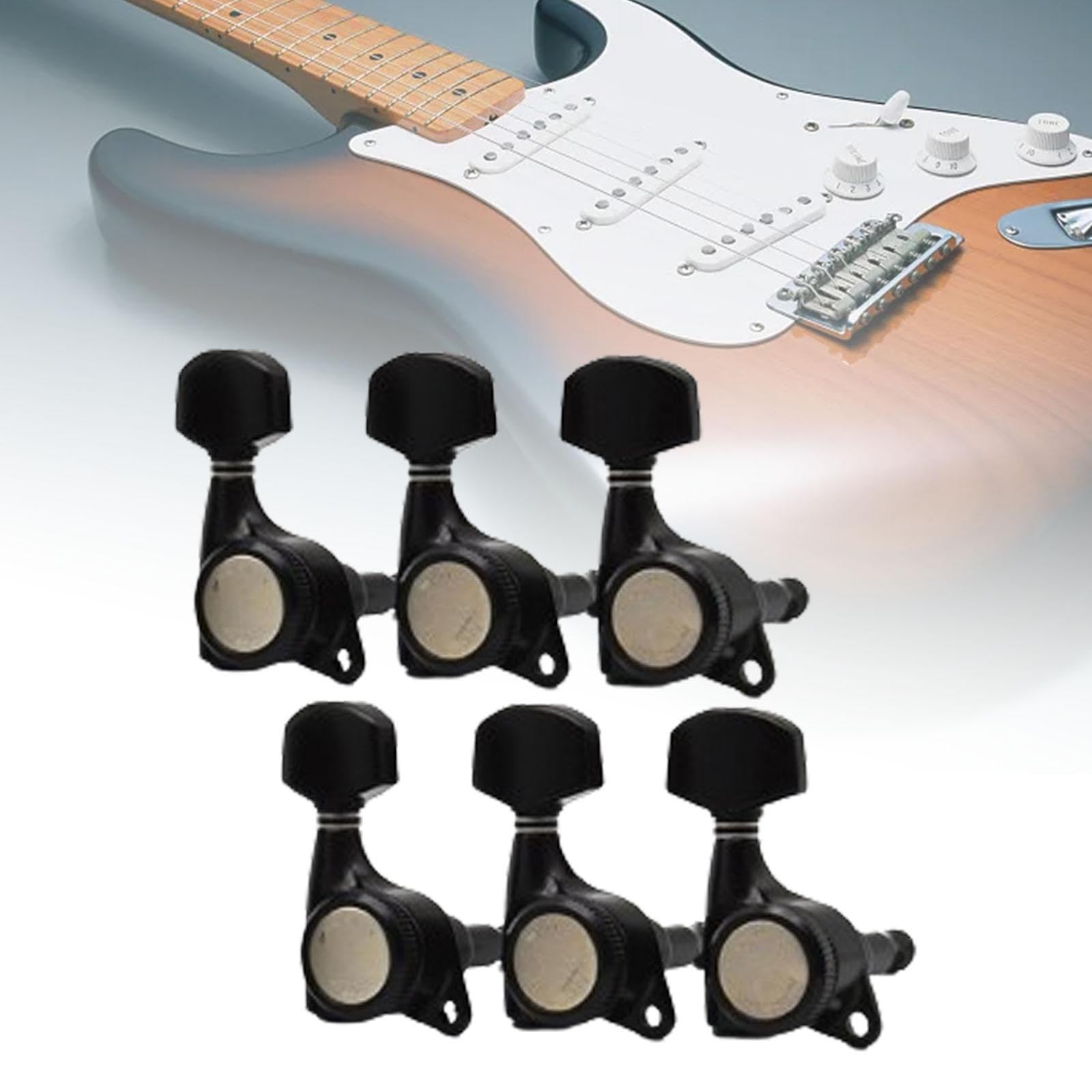 ギター TY Amazon | TISHITA ギター弦チューナーペグ 6個 1:18 交換用