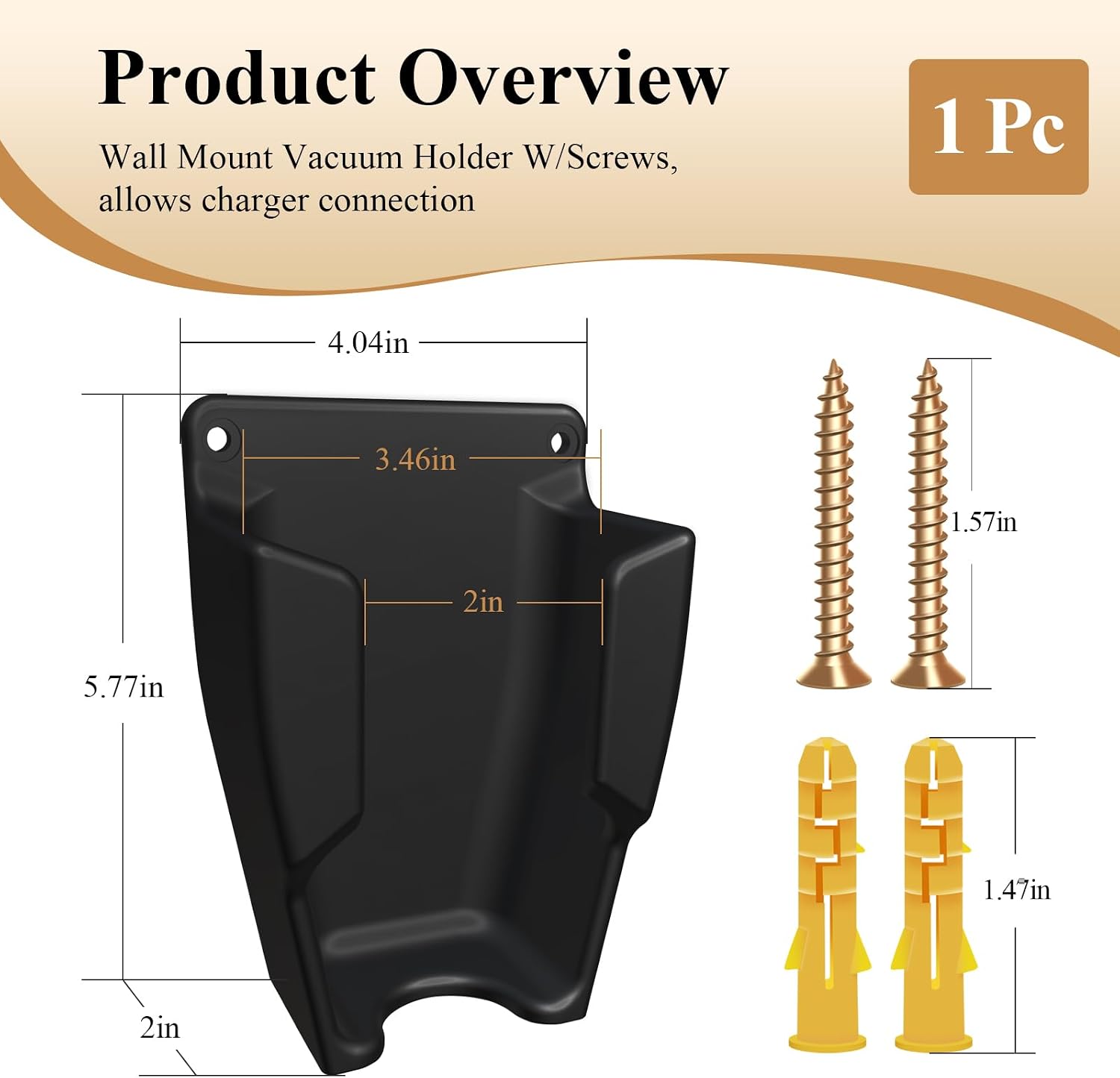 1Pc Handheld Vacuum Wall Mount/Docking Station Fits Bissell Pet Hair Eraser image 2