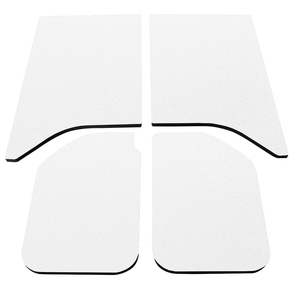 Design Engineering 050142 Boom Mat White Sound Deadening Headliner Compatible with 2-Door Jeep Wrangler JK (2011-2018)