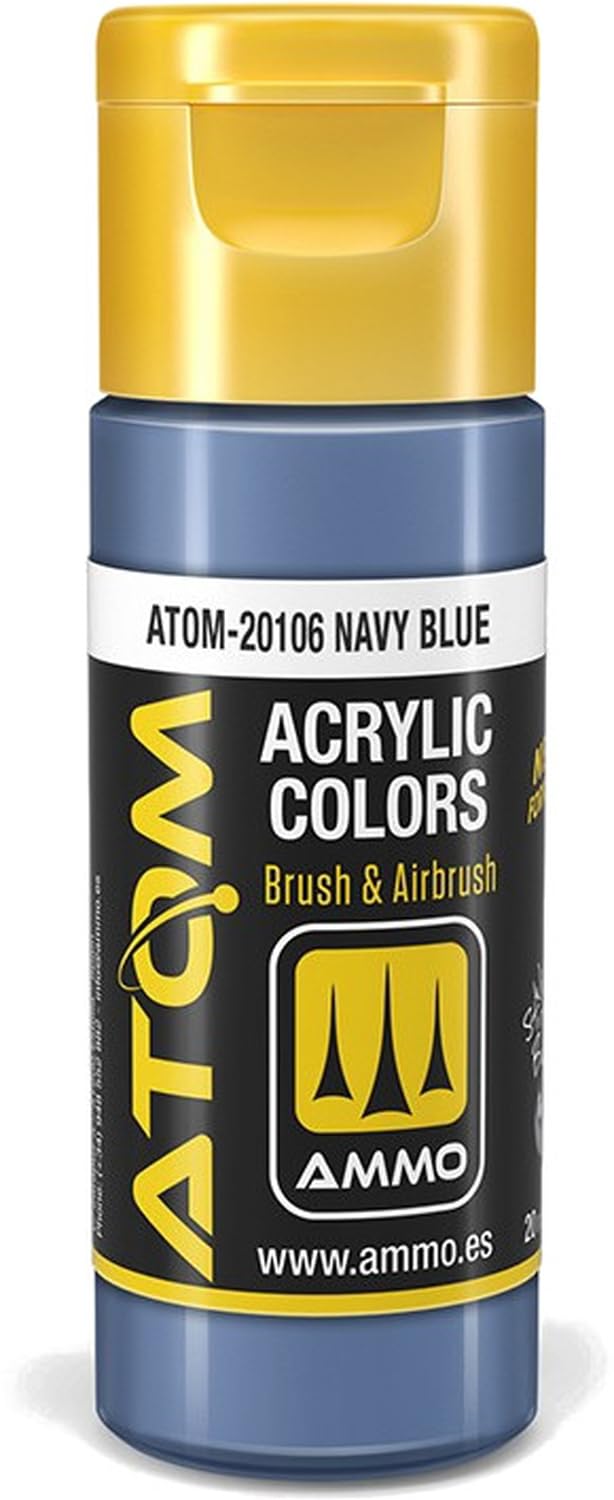 Navy Blue Acrylic Paint by AMMO by Mig Jimenez