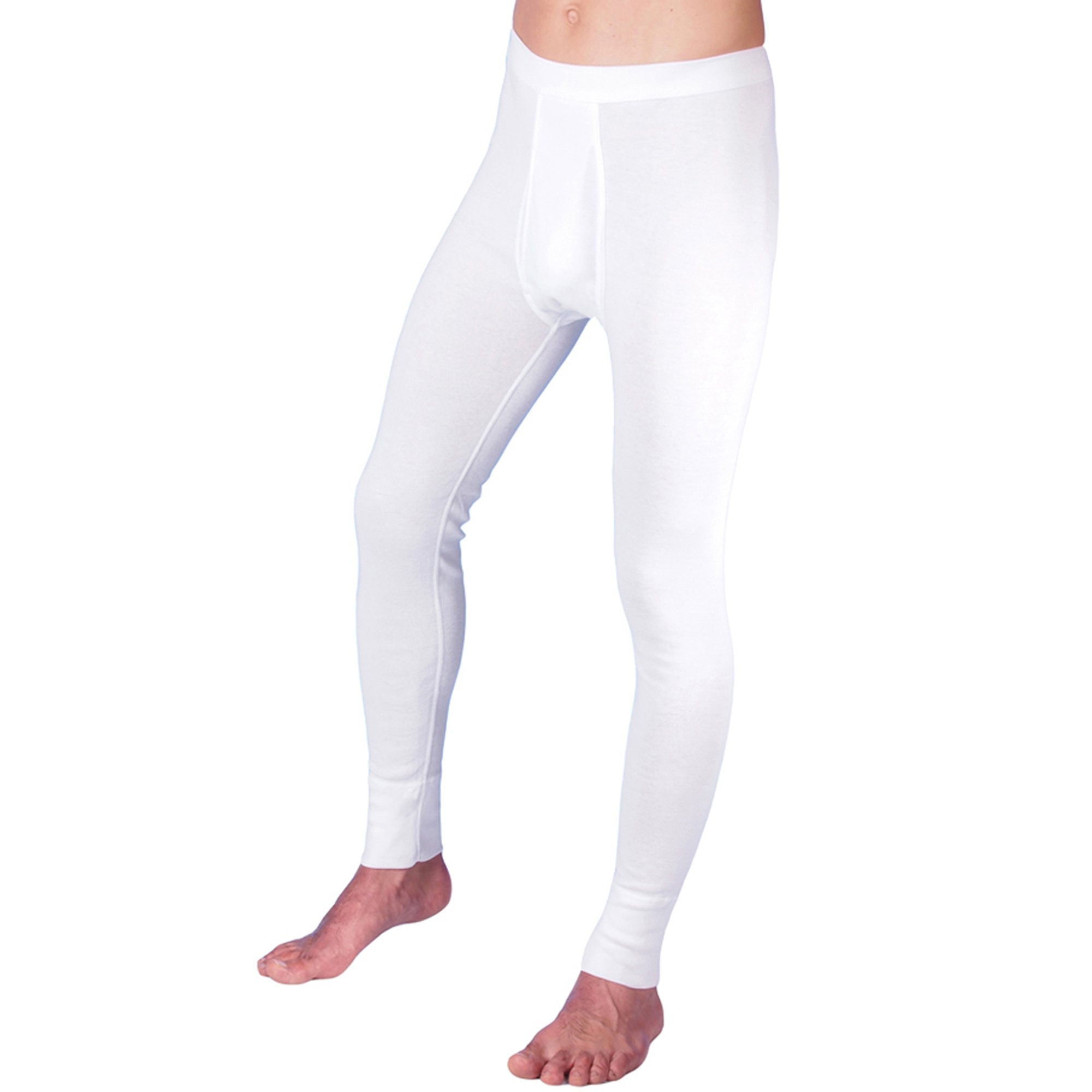 HERMKO 3540 Confezione da 3 Mutande Lunghe Uomo Long Johns (Altri Colori), 100% Cotone Biologico