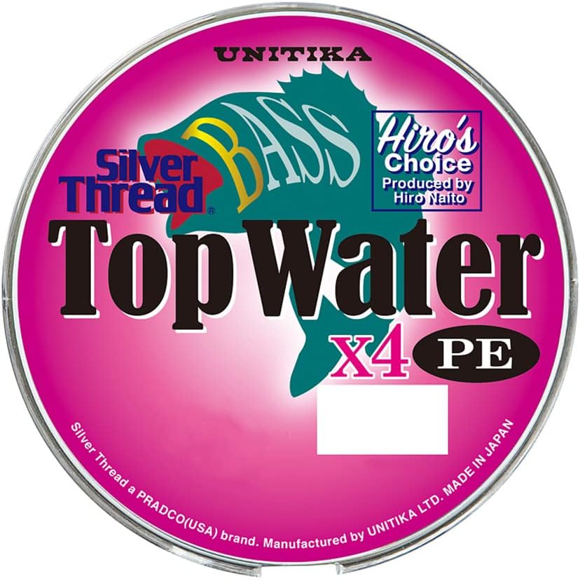 Silver Thread Bust Top Water PE 100m Size 0.8