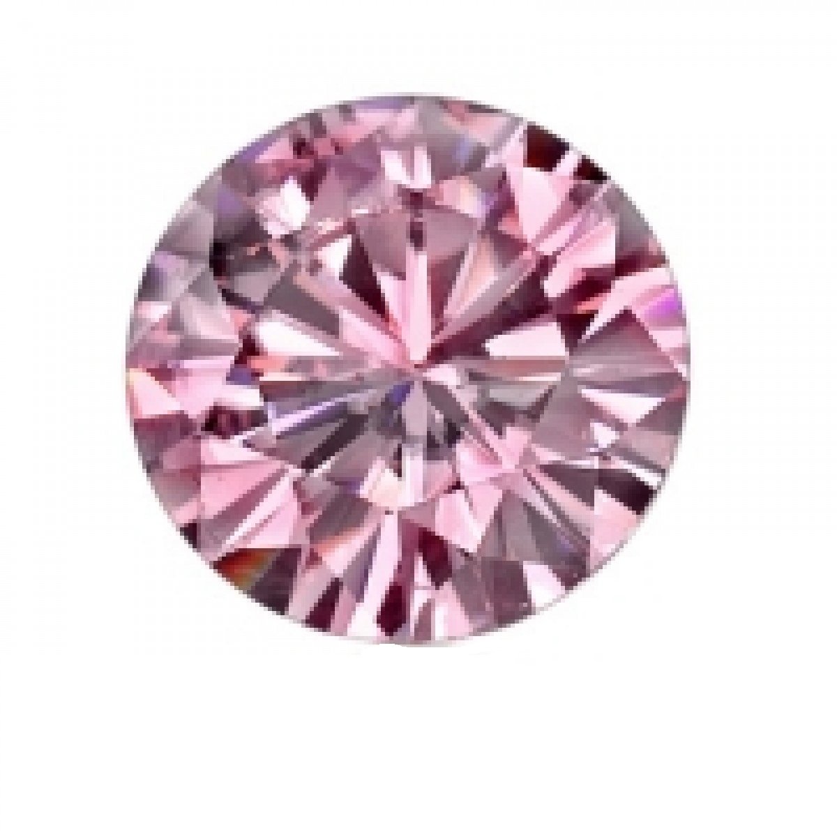 Zircone cubique rose 6mm rond la pierre parfaite pour un cadeau unique