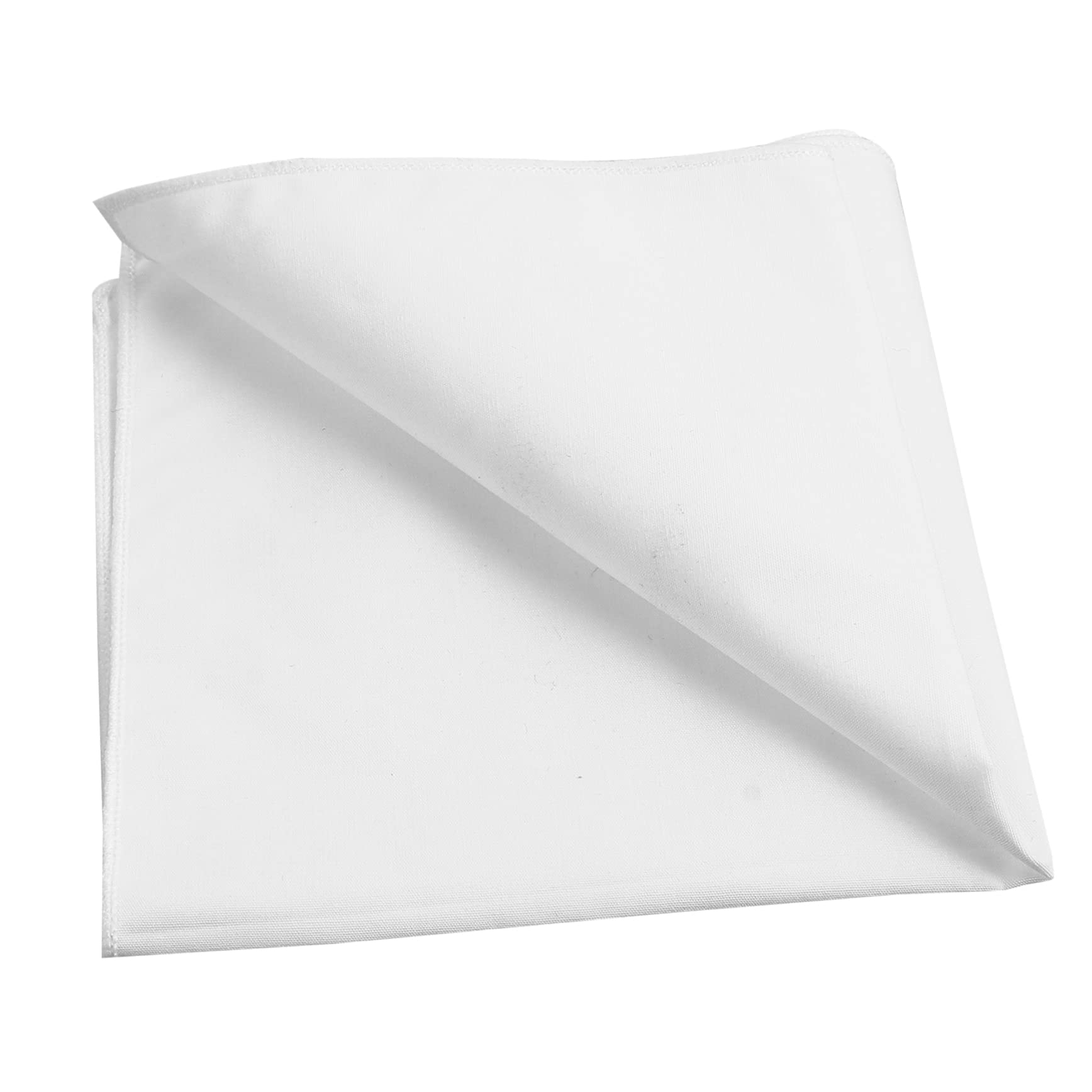 BESPORTBLE 1pc Elegant Cotton Handkerchief for Men Multi Function Classic Square Durable Sweat Absorbent Pocket Square present for Gentlemen and Dads Trim