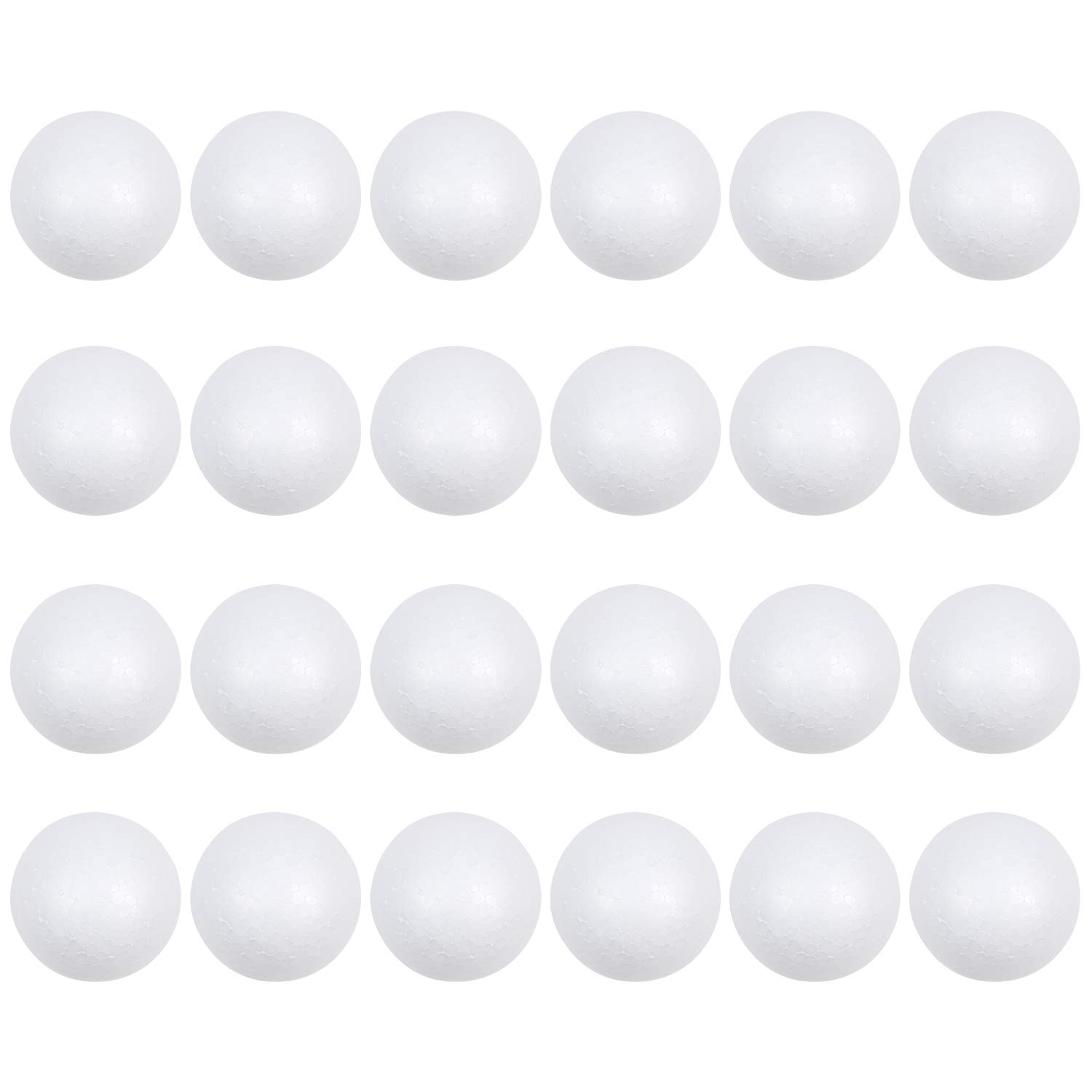 DIYASY 8’ Large White Foam Balls,2 Pack Giant Styrofoam Balls,Smooth Solid Craft Balls for Christmas DIY Ornaments.