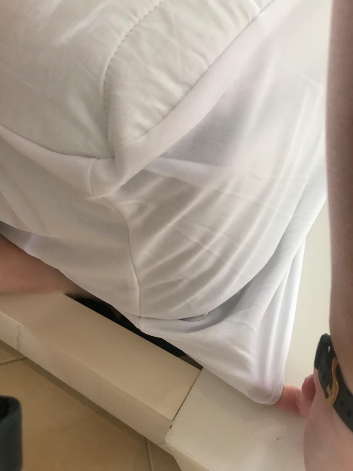 Tontine Comfortech Quilted Waterproof Mattress Protector, King, Soft