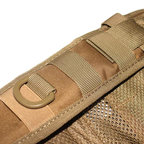 Image of MELOTOUGH Tactical Suspenders for Duty Belt,Breathable Padded Adj H-Harness w /YKK Hooks,Heavy Duty Police Law Enforcement
